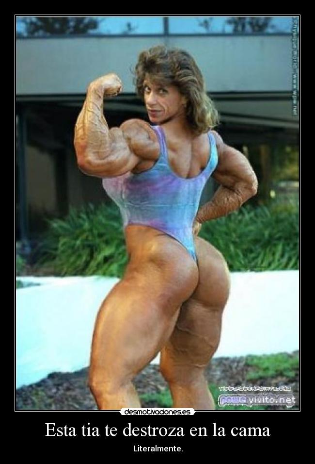 Esta tia te destroza en la cama - Literalmente.