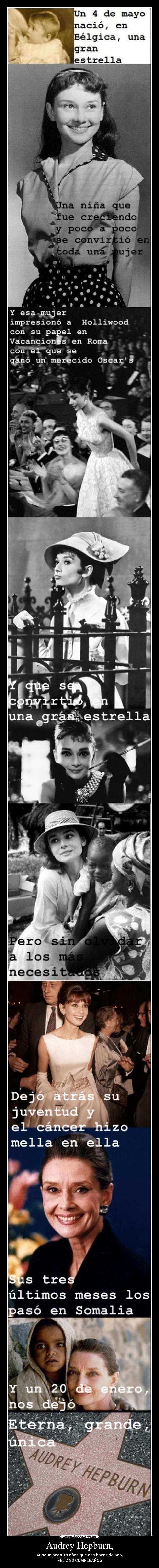 Audrey Hepburn, -