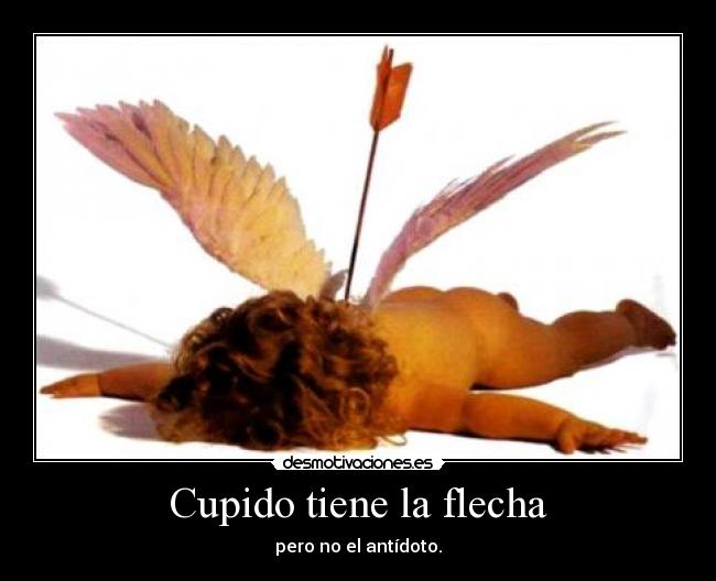 Cupido tiene la flecha - pero no el antídoto.