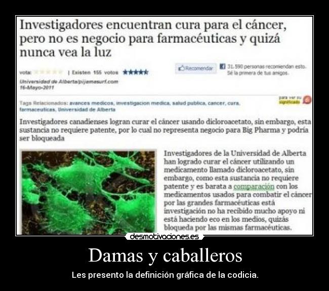 Damas y caballeros -