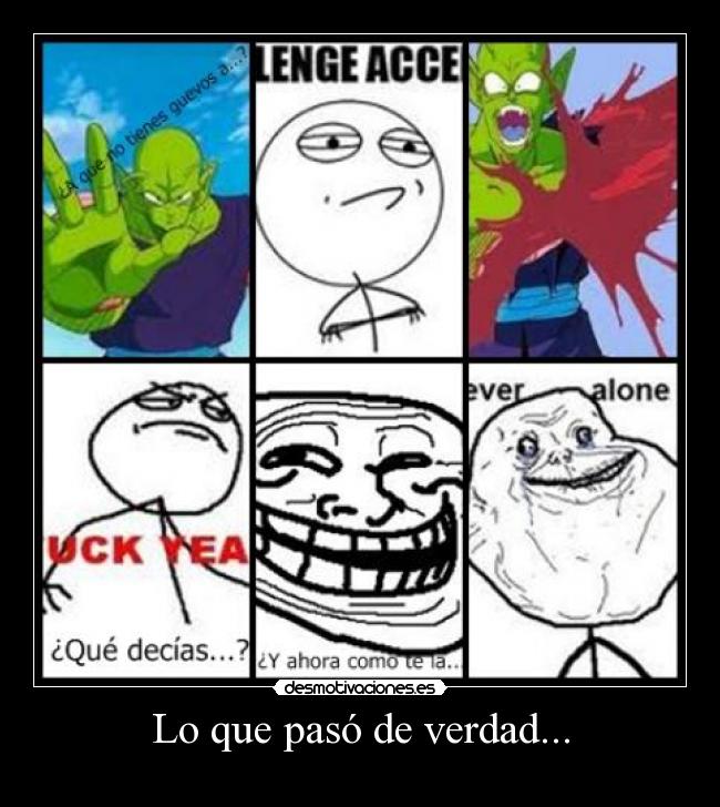 Lo que pasó de verdad... -