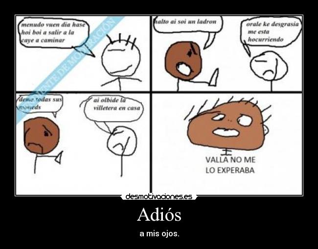 carteles ojos desmotivaciones