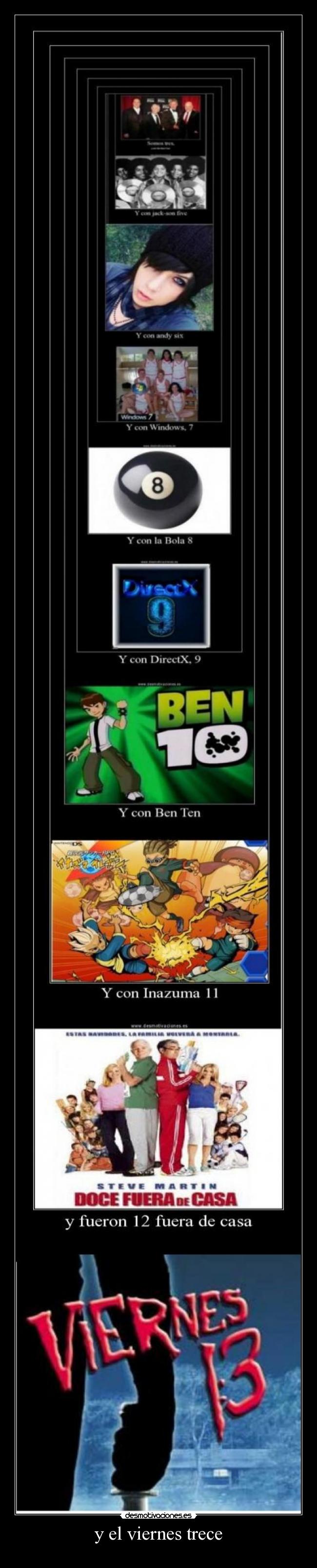 y el viernes trece -