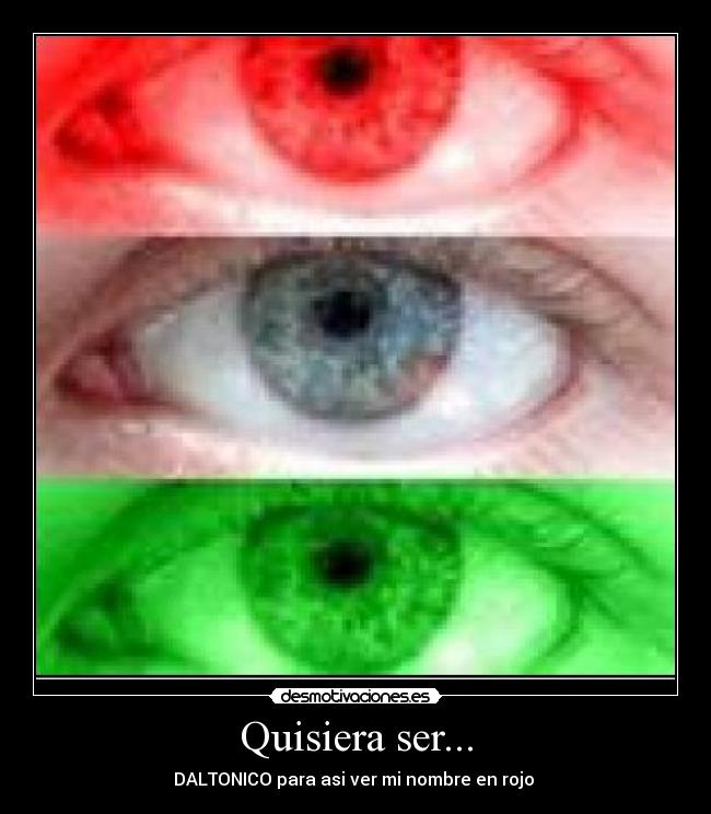 Quisiera ser... -