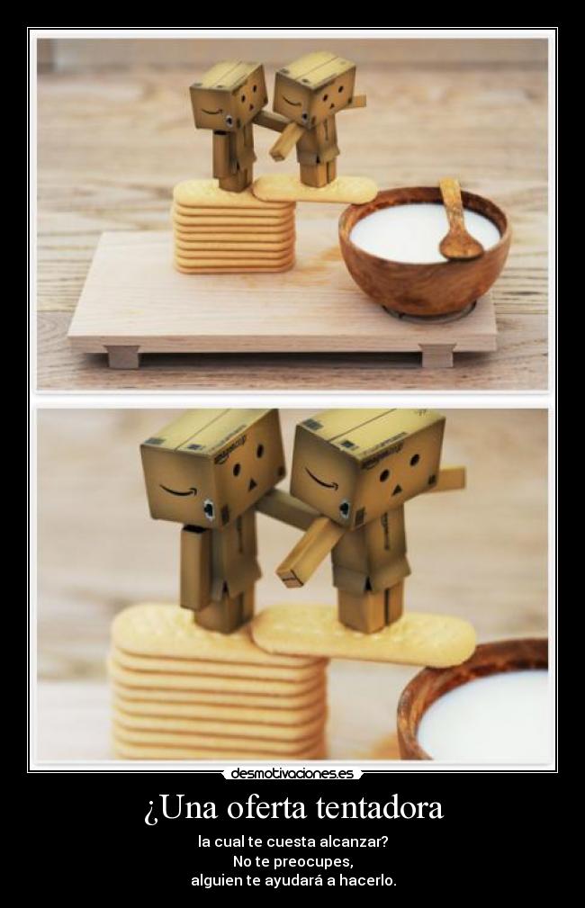 ¿Una oferta tentadora -