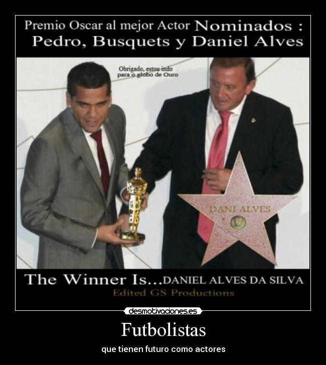 Futbolistas - que tienen futuro como actores