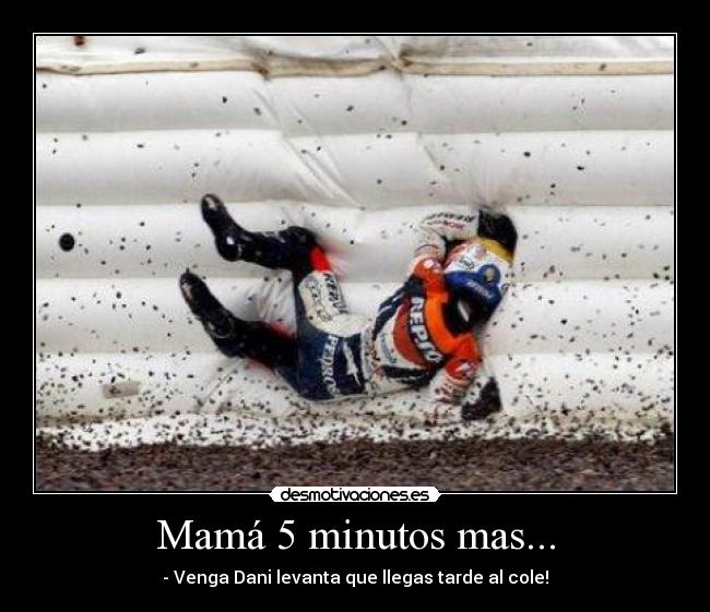 Mamá 5 minutos mas... -