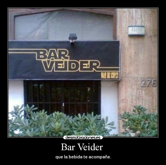 Bar Veider - que la bebida te acompañe.