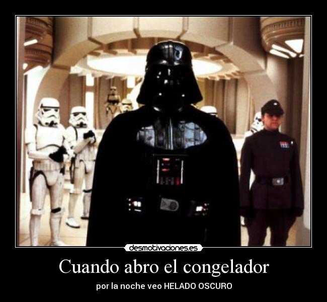 Cuando abro el congelador -