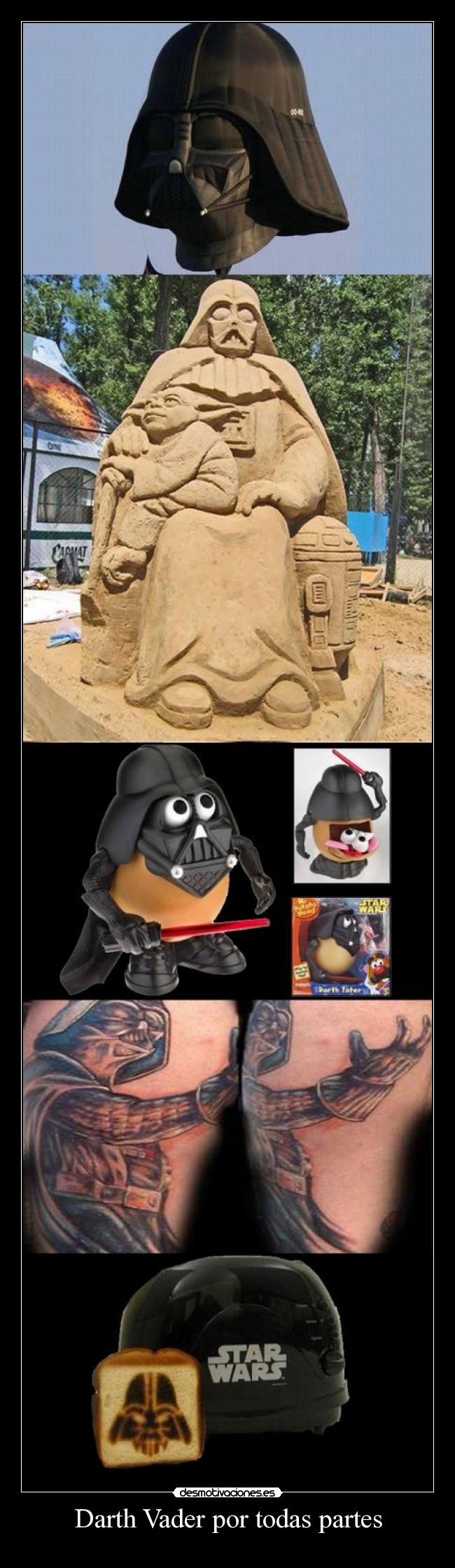 Darth Vader por todas partes -