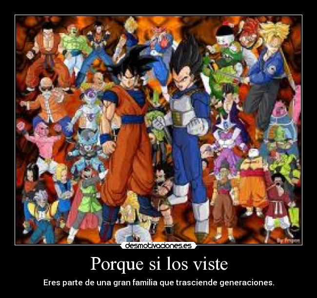 Porque si los viste -