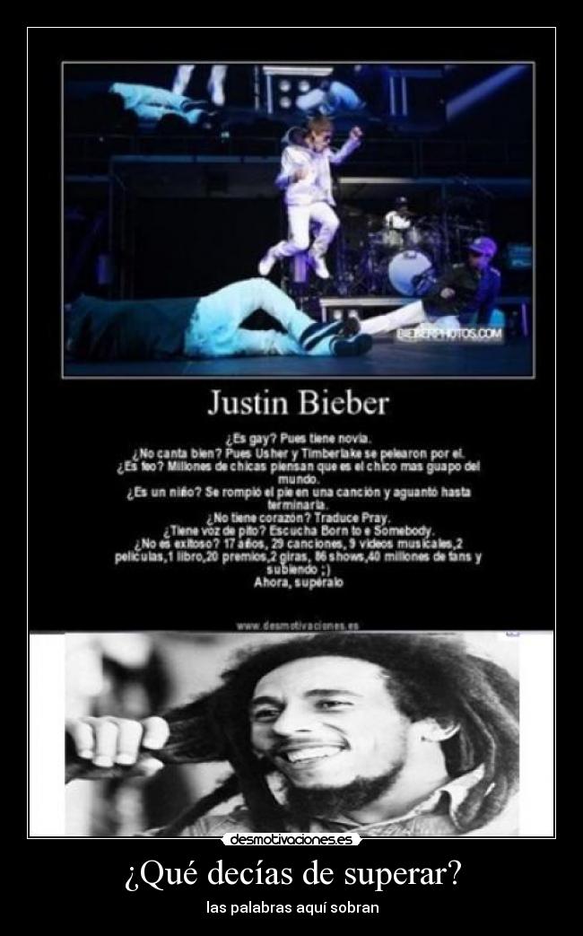 ¿Qué decías de superar? - 