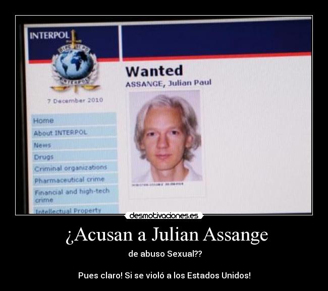 carteles julian assange desmotivaciones
