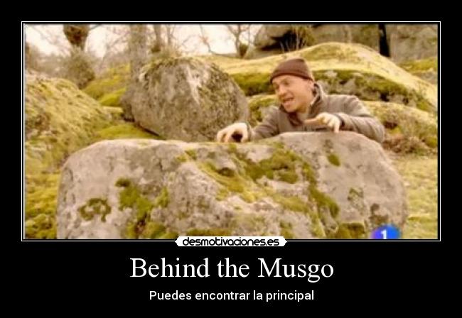 Behind the Musgo - Puedes encontrar la principal