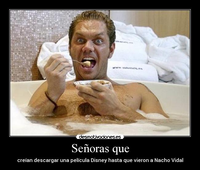 Señoras que - creían descargar una película Disney hasta que vieron a Nacho Vidal