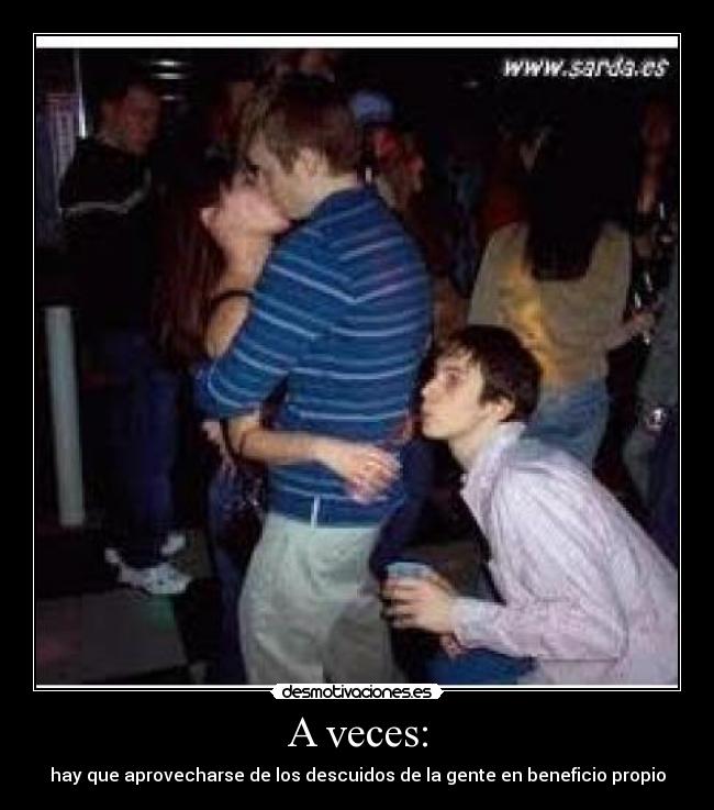 A veces: - 