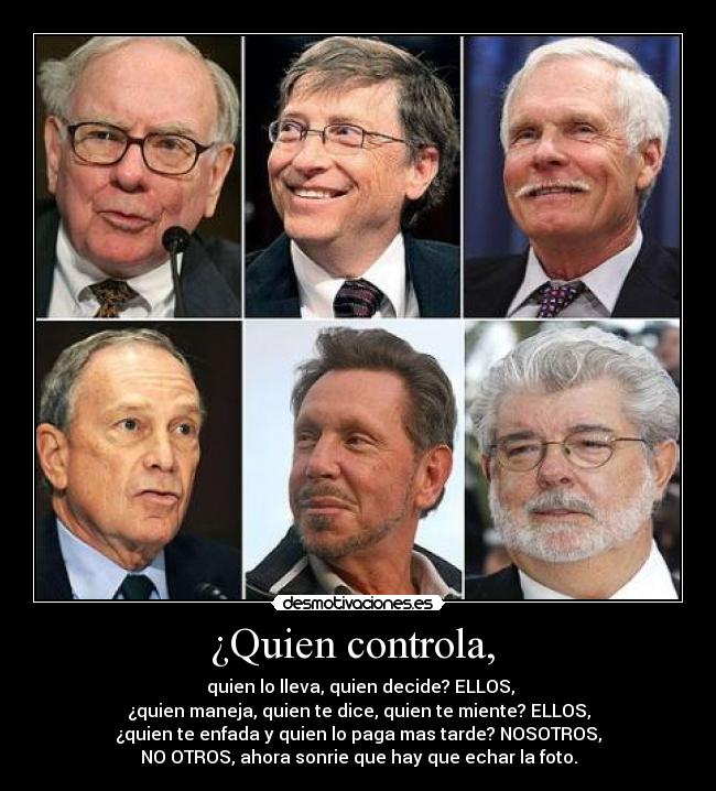 ¿Quien controla, -