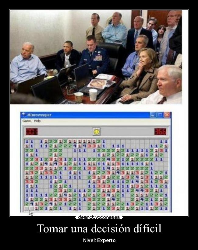 Tomar una decisión díficil -