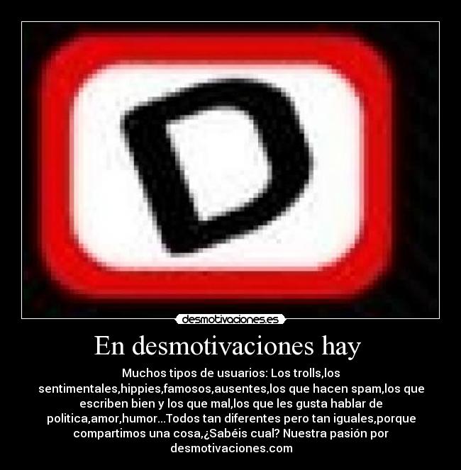 En desmotivaciones hay -