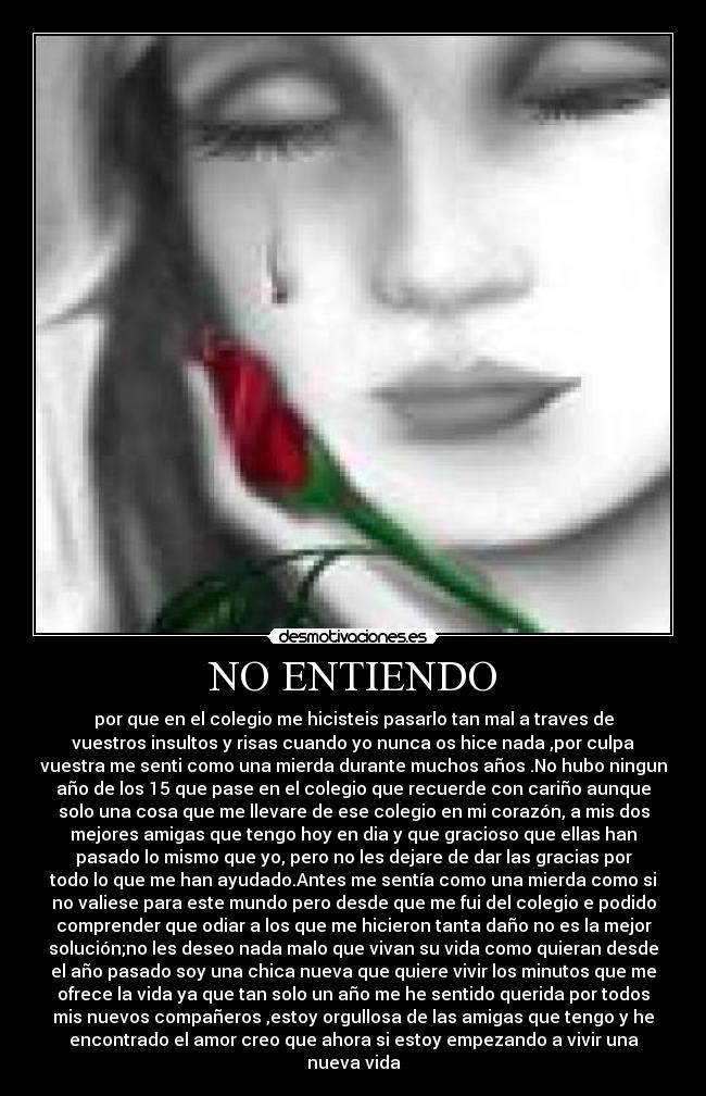 NO ENTIENDO - 