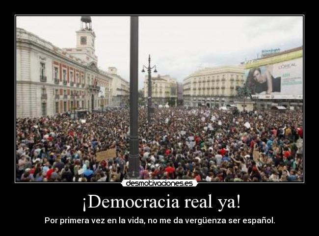 ¡Democracia real ya! - 