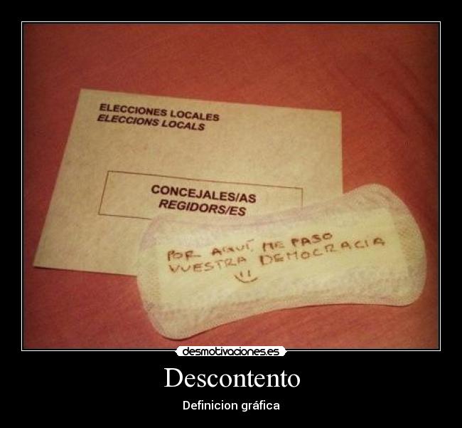 Descontento -