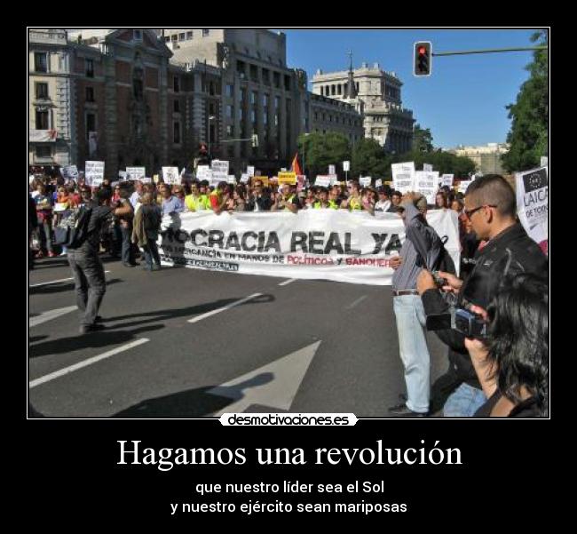 Hagamos una revolución -