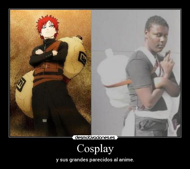 Cosplay - y sus grandes parecidos al anime.