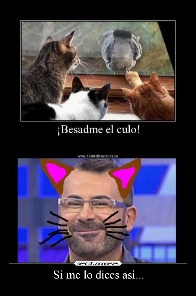 Si me lo dices asi... -