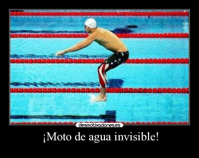 ¡Moto de agua invisible! - 