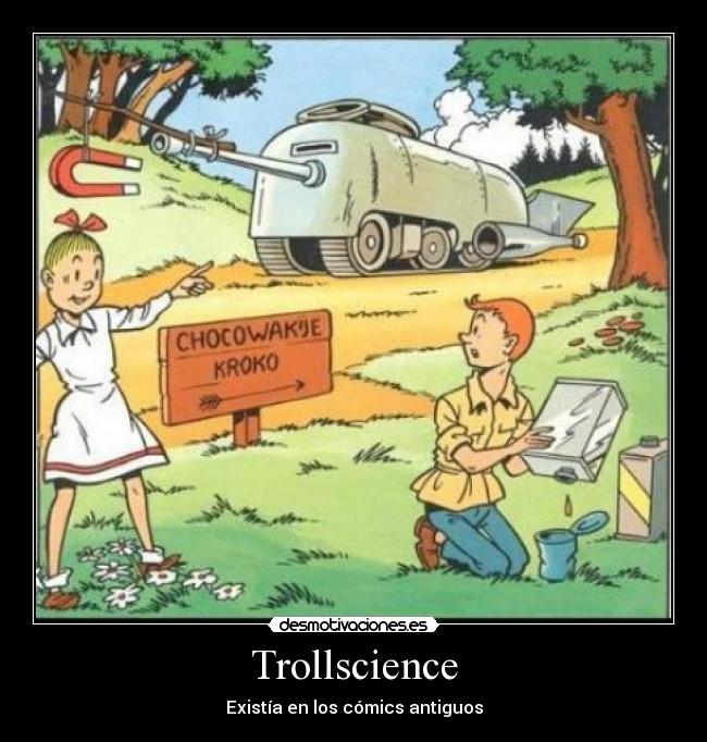carteles trollscience desmotivaciones