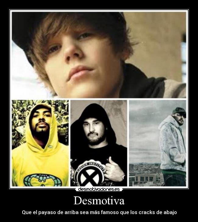 Desmotiva - Que el payaso de arriba sea más famoso que los cracks de abajo