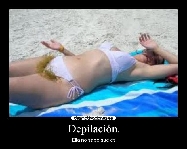 Depilación. - 