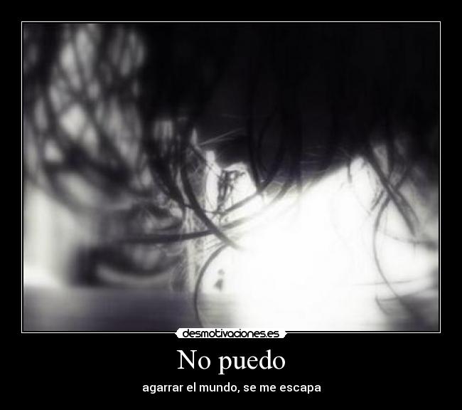 No puedo -