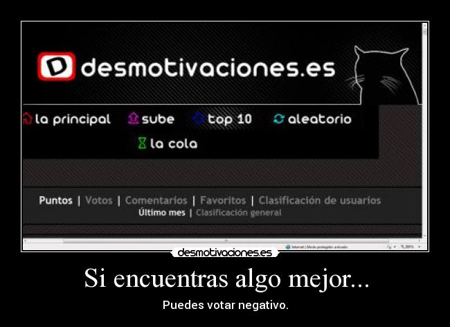 Si encuentras algo mejor... - 