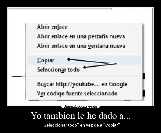 Yo tambien le he dado a... - 