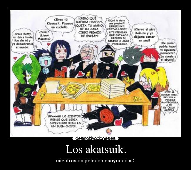 Los akatsuik. - 