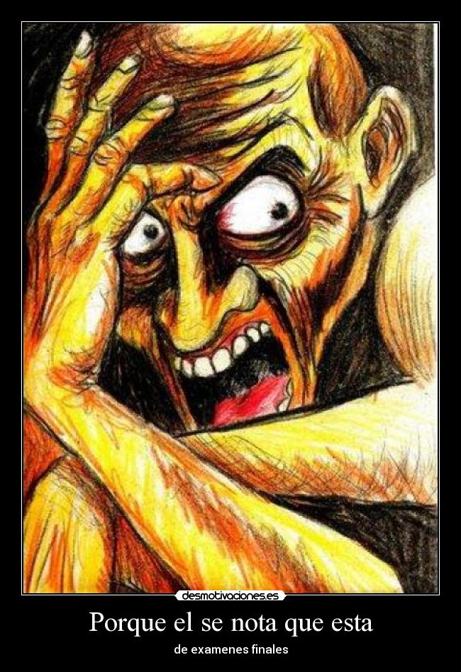 Porque el se nota que esta -