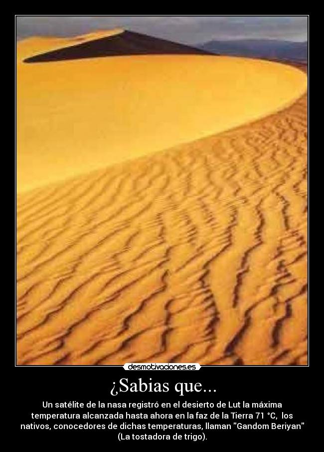 ¿Sabias que... -