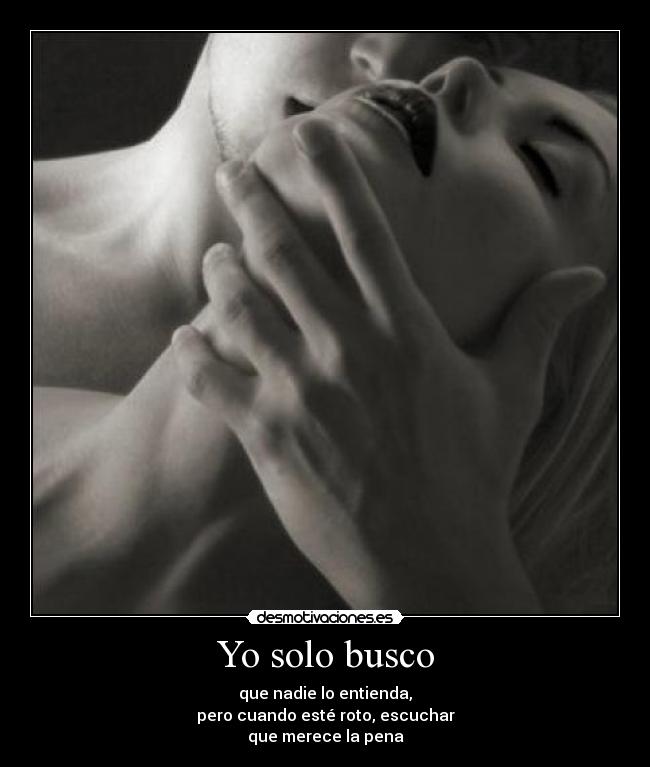 Yo solo busco - 