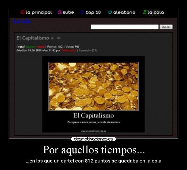 Por aquellos tiempos... - 