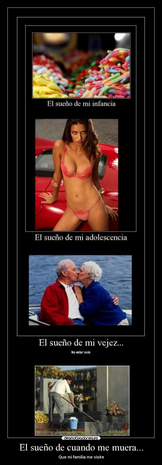 El sueño de cuando me muera... -