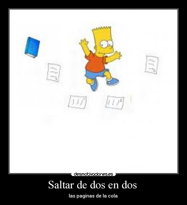 Saltar de dos en dos - las paginas de la cola