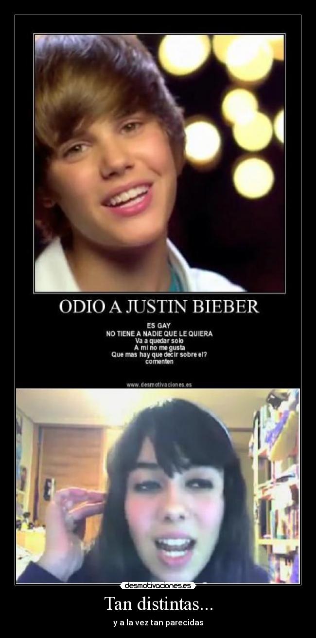 Tan distintas... - y a la vez tan parecidas