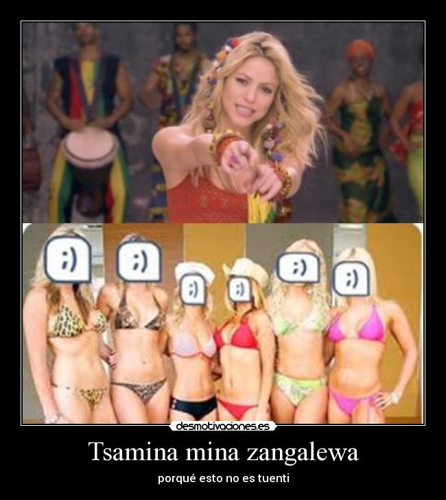 Tsamina mina zangalewa - porqué esto no es tuenti