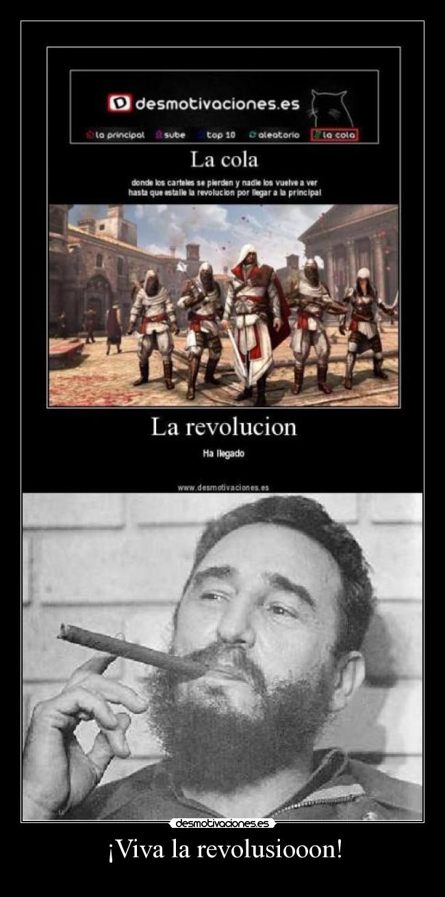 carteles fidel desmotivaciones