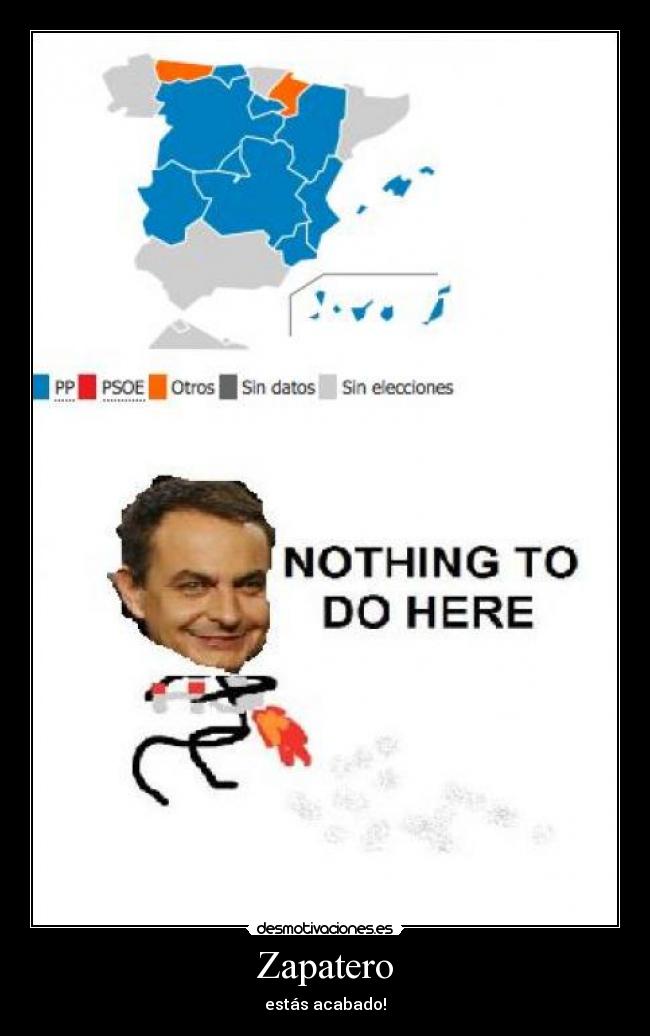 Zapatero Desmotivaciones