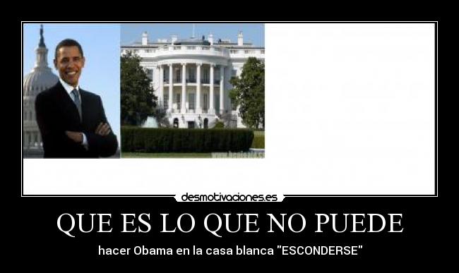 QUE ES LO QUE NO PUEDE - 