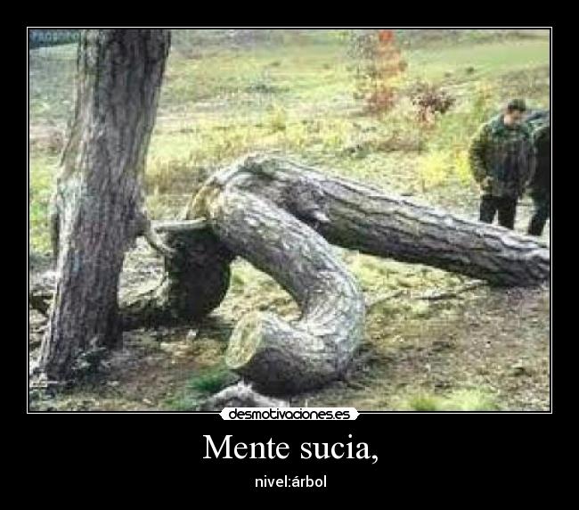 Mente sucia, - nivel:árbol