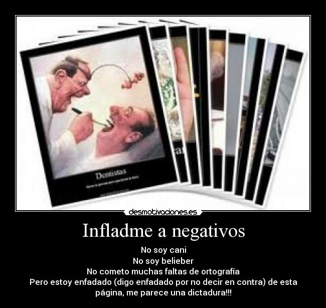 Infladme a negativos - 